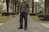 【Naked and Famous】Work Shirt Cotton Melton Shirt Green