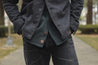 【Indigofera】Alamo Twill Shirt Phthalo Green