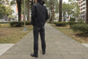 【Naked and Famous】Work Shirt Cotton Melton Shirt Charcoal