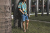 【Nudie Jeans】Josh Shorts 90s Stone Denim 12.75oz／有機回收再生棉 復古石洗短褲