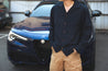 【Nudie Jeans】Vincent Vacay Shirt Navy