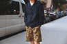 【Universal Works】Fatigue Short In Sand UW Cotton Camo／軍用面料迷彩短褲