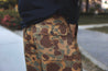 【Universal Works】Fatigue Short In Sand UW Cotton Camo／軍用面料迷彩短褲