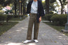 【Nudie Jeans】Tuff Tony Pants Faded Green / 復古 高腰寬版大直筒褲