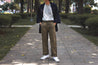 【Nudie Jeans】Tuff Tony Pants Faded Green / 復古 高腰寬版大直筒褲