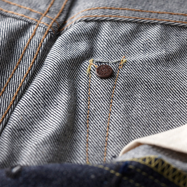 RESOLUTE】711 50s Semi Wide Straight Jeans – Blue Beach Denim