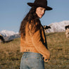 【Shangri-La Heritage】"Terracotta" Women's Sabbia Suede Jacket 