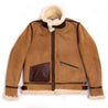 【Shangri-La Heritage】"Aviatore" B-3 Sabbia Shearling Jacket