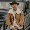 【Shangri-La Heritage】"Aviatore" B-3 Sabbia Shearling Jacket