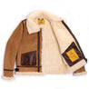 【Shangri-La Heritage】"Aviatore" B-3 Sabbia Shearling Jacket