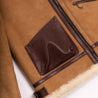 【Shangri-La Heritage】"Aviatore" B-3 Sabbia Shearling Jacket