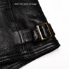 【Shangri-La Heritage】Café Racer Black Leather Jacket