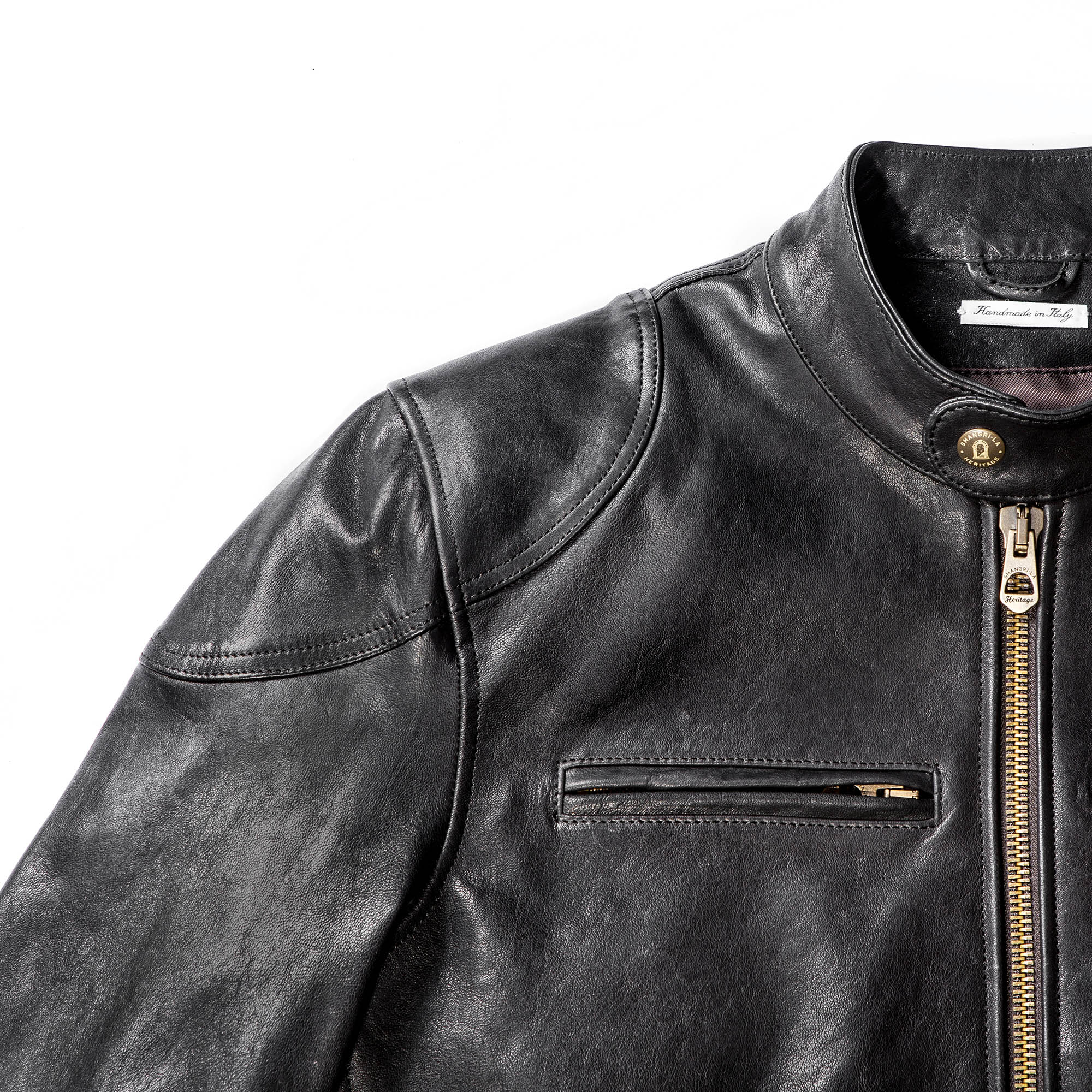 Foxdale racer leather jacket outlet