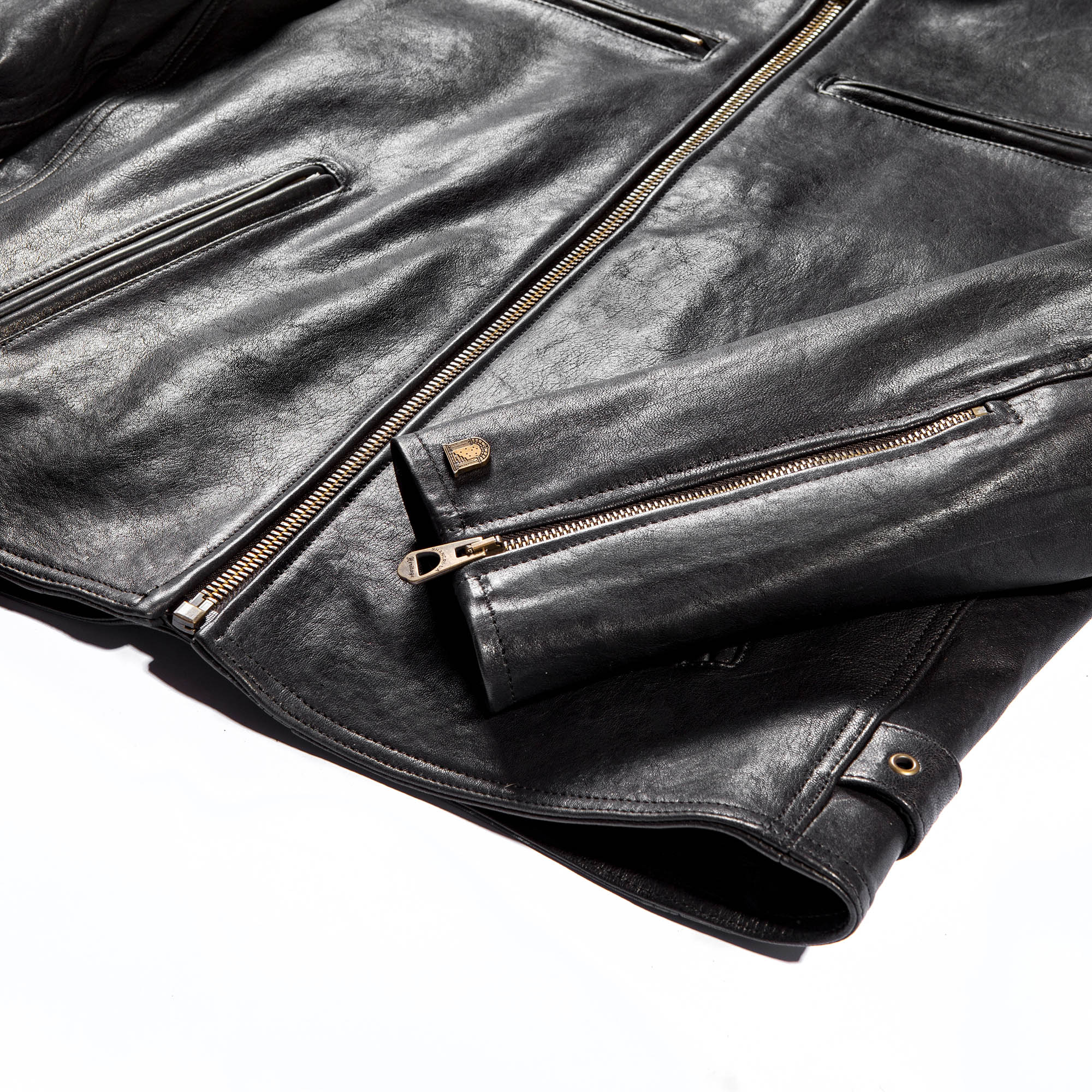 Foxdale racer leather jacket new arrivals