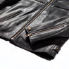 【Shangri-La Heritage】Café Racer Black Leather Jacket