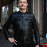 【Shangri-La Heritage】Café Racer Black Leather Jacket