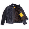 【Shangri-La Heritage】Café Racer Indaco Leather Jacket 