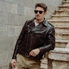 【Shangri-La Heritage】Chiodo Horsehide Leather Jacket