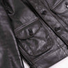 【Shangri-La Heritage】Cossack Black Horsehide Leather Jacket 