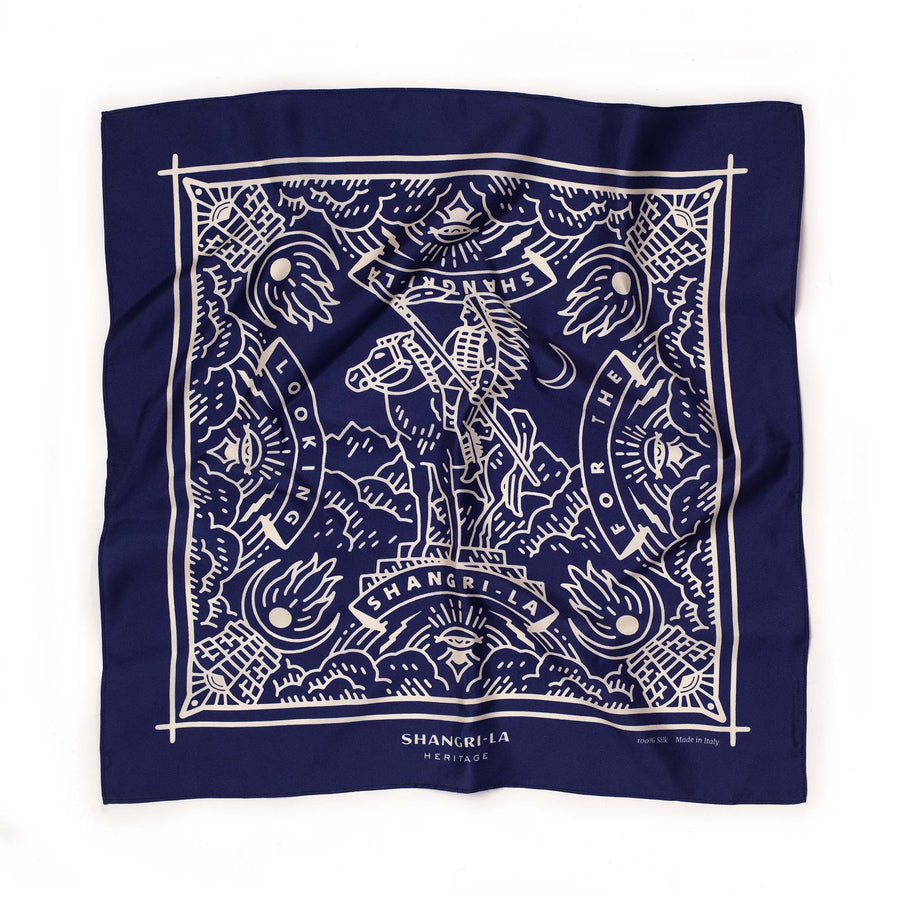 【Shangri-La Heritage】Looking for the Shangri-La Silk Foulard 香格里拉純絲領巾