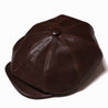 【Shangri-La Heritage】皮革八片式騎士帽 三色／“Outlaw” Leather 8 Panel Riders Cap