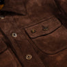 【Shangri-La Heritage】Terracotta Western Jacket Suede Brown