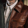 【Shangri-La Heritage】Varenne Whiskey Horsehide Leather Jacket