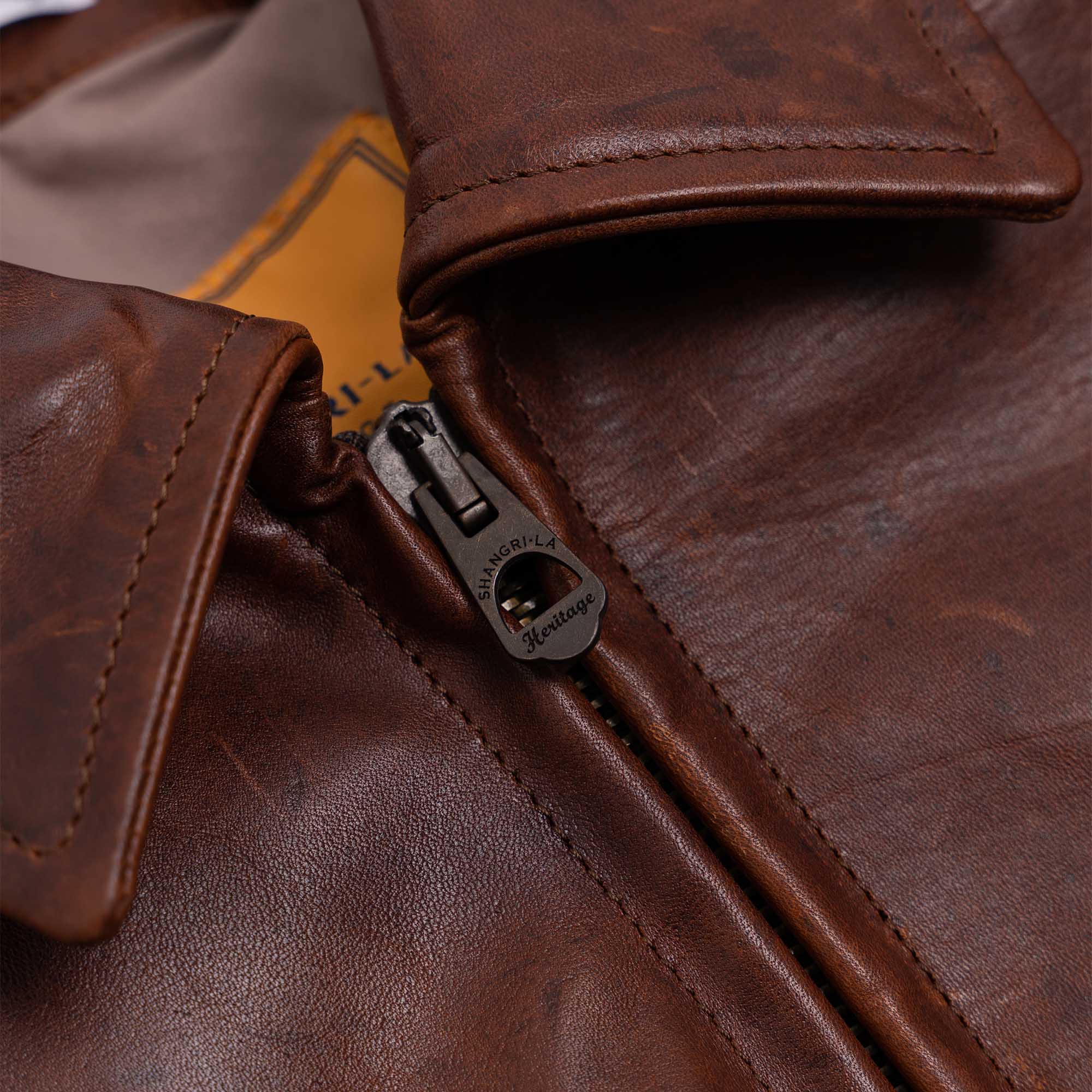 CREDONA / HERITAGE A-2 LEATHER JACKET A-2 Leather Flight Jackets