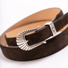 【Shangri-La Heritage】"Wild Star" Suede Western Belt 