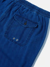 【Universal Works】Beach Short In Washed Indigo Herringbone Denim／水洗人字紋海灘短褲