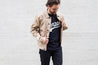 【Benzak Denim Developers】BT-05 Crackle Tee Navy / White / LOGO裂紋Tee 重磅棉布 白色 海藍色
