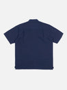 【Universal Works】Camp Shirt In Navy Linen Cotton