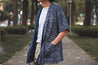 【Universal Works】S/S Kyoto Shirt In Indigo Japanese Paisley／變形蟲藍染日式罩衫