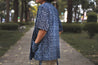 【Universal Works】S/S Kyoto Shirt In Indigo Japanese Paisley／變形蟲藍染日式罩衫