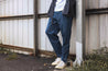 【Universal Works】RB Chino In Indigo Summer Fine Canvas／夏日藍染帆布休閒褲
