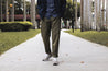 【Universal Works】 Military Chino In Light Olive Twill