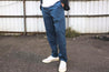 【Universal Works】RB Chino In Indigo Summer Fine Canvas／夏日藍染帆布休閒褲